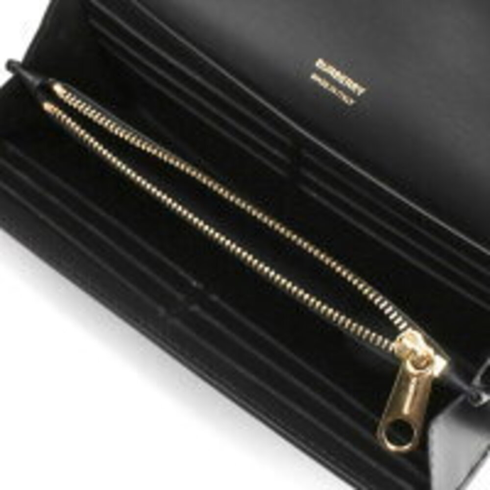 Burberry Quilted Lola Black Bifold Wallet